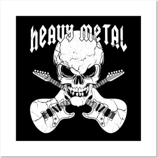 Heavy Metal Tee Posters and Art